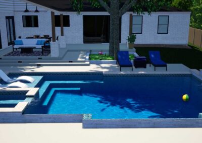 Austin - Geometric Pool Design - photo