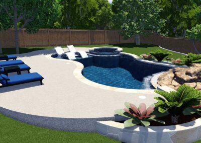 Dripping Springs - Freeform Pool Design - photo