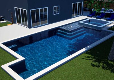 Dripping Springs - Geometric Pool Design - photo