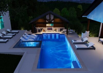 Dripping Springs - Geometric Pool Design - photo