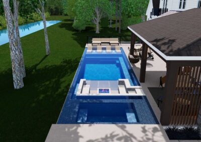 Dripping Springs - Geometric Pool Design - photo