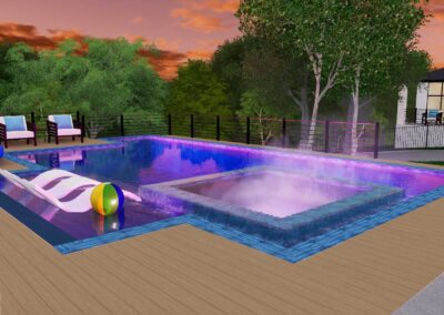 Dripping Springs - Geometric Pool Design - photo