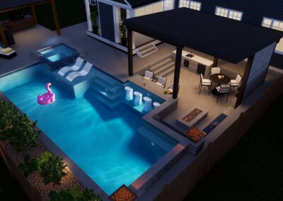 Dripping Springs - Geometric Pool Design - photo