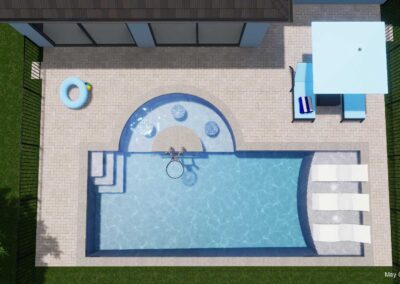 Dripping Springs - Geometric Pool Design - photo