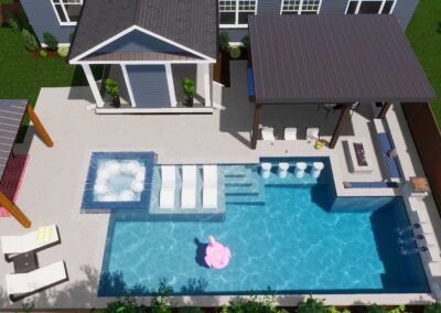 Dripping Springs - Geometric Pool Design - photo