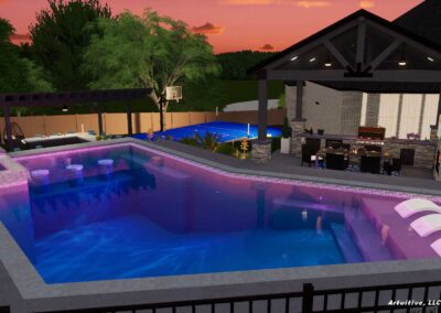 Dripping Springs - Geometric Pool Design - photo